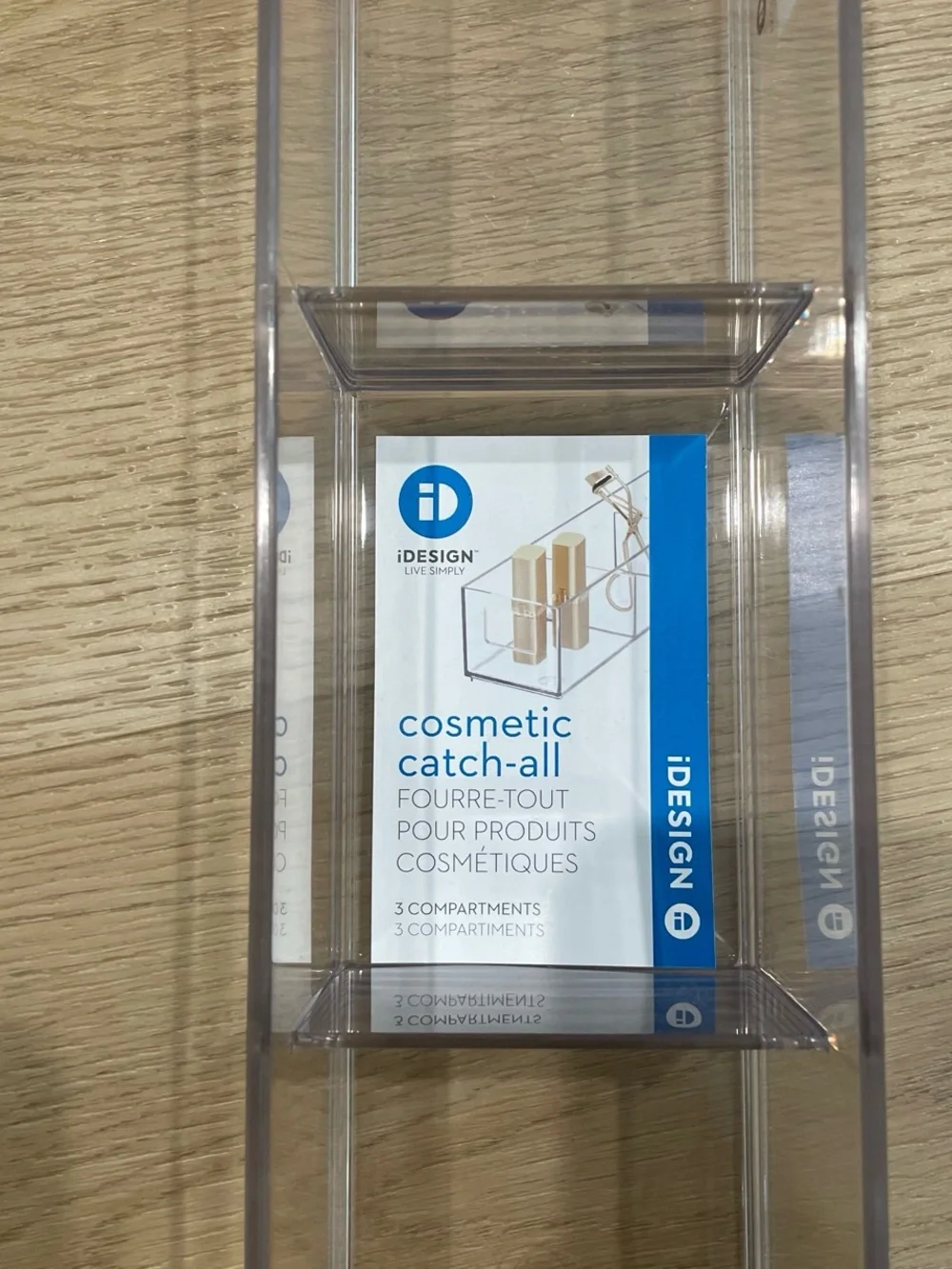 Clear Cosmetic Catch-All Organizer - Clear